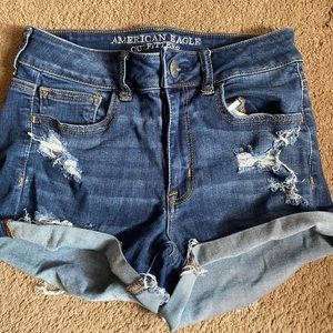 Size 4 super stretch American Eagle high waisted shorts